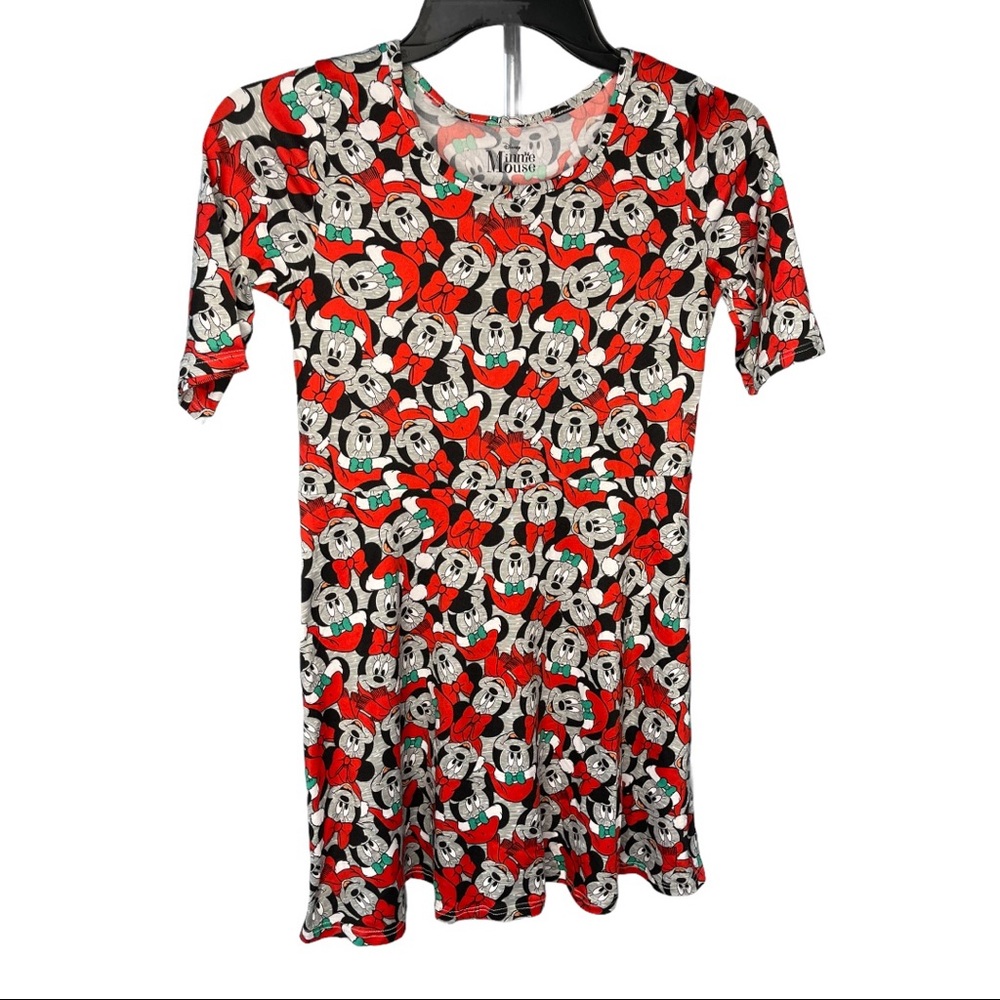 Disney Junior Girls Minnie Mouse Print Dress